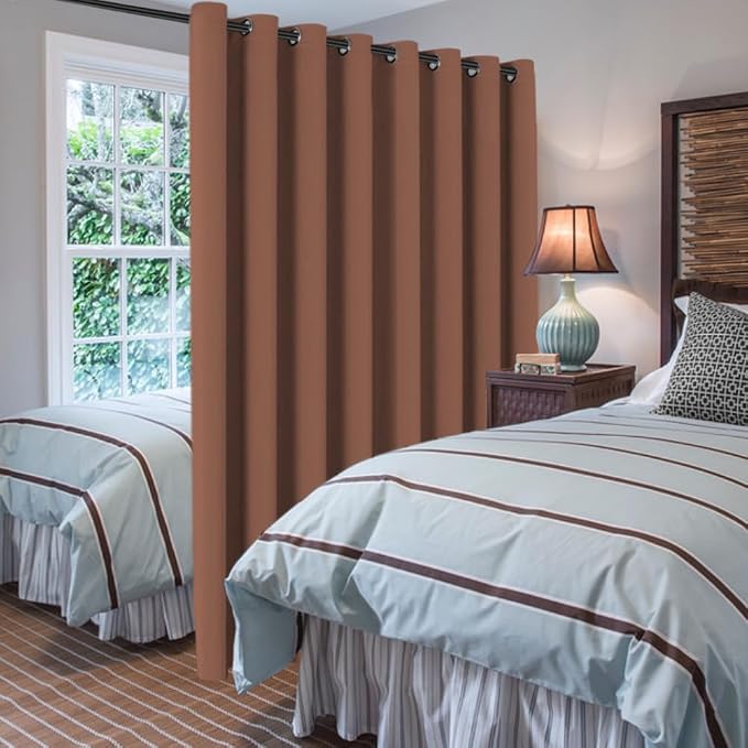 H.VERSAILTEX Blackout Patio Curtains 100 x 96 Inches - Image 2