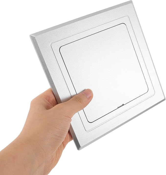 ULTECHNOVO X6 Inch Square Plumbing Access Panel Cover, Reusable Abs Pipe Cover - Image 4