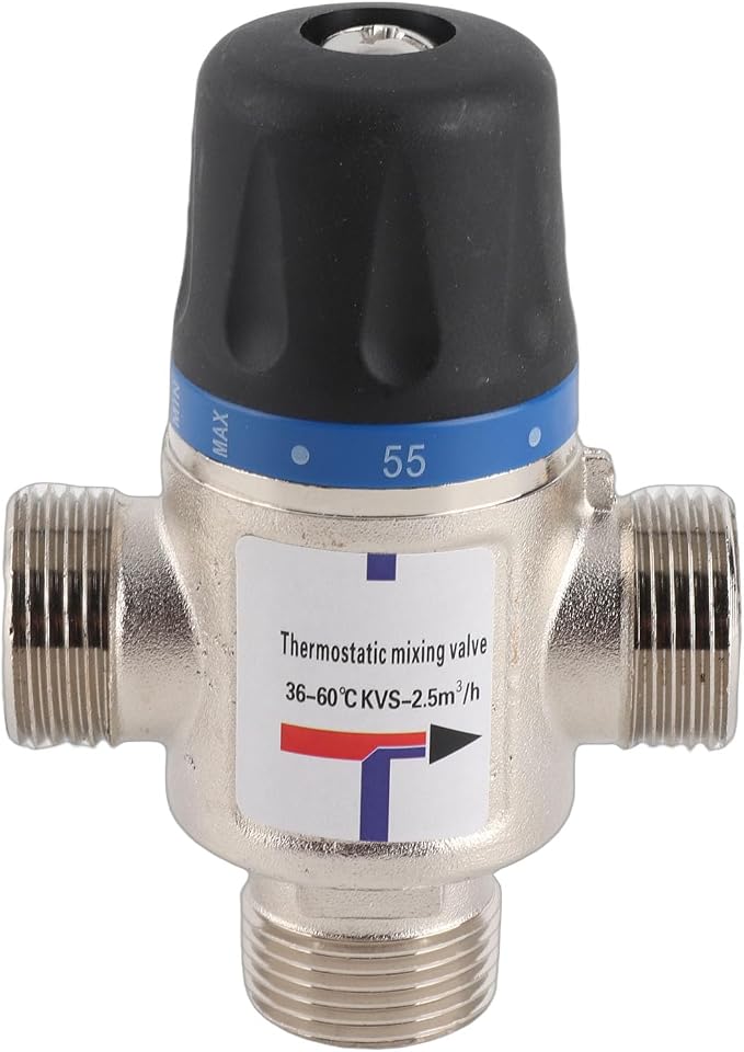 Thermostatic Mixing Valve, Shower Mixing Valve, 3 Way Valve Shower Mixing Valve by Naroote