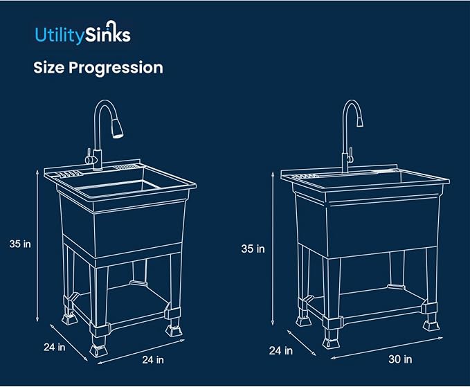 UTILITYSINKS Freestanding Utility Sink - Image 2