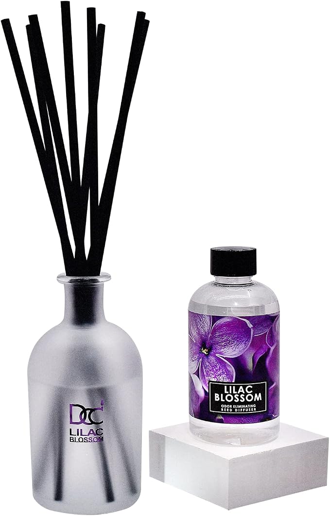 Lilac Blossom Odor Eliminating Highly Fragranced Diffuser Set by DiannesCustomCandles