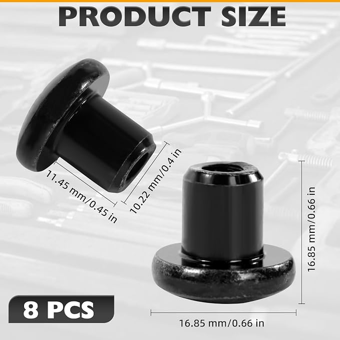 Door Hinge Nuts Compatible - Image 2