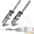 2Pcs Spring-loaded Screw Holder Bit, Scalable Screw Drive Guide Drill Bit Tip by CALIDAKA