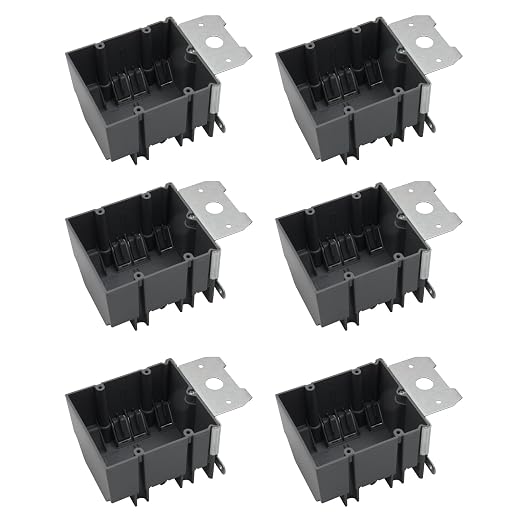 34 cu in Double Gang PVC Electrical Box by YQSIYU