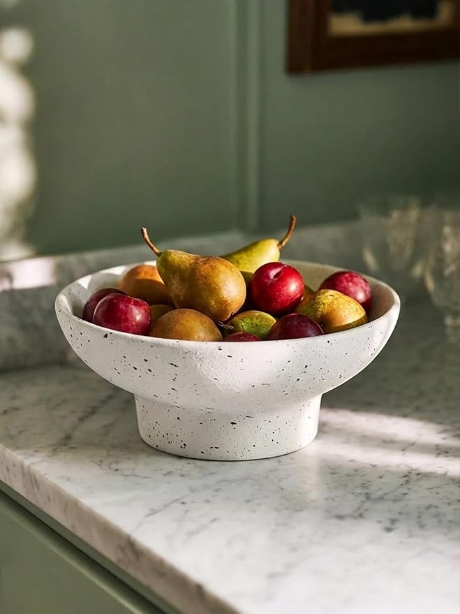 LE TAUCI 10" Ceramic Decorative Bowl, Key Bowl - Image 5