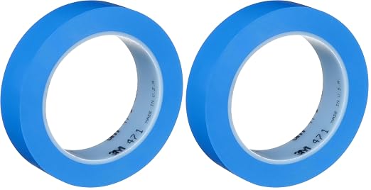 3M Vinyl Tape 471, 1 in x 36 yd, 1 Roll, Paint Alternative by 3MIndustrial
