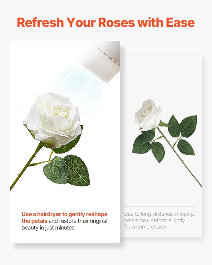 VEVOR Artificial Flowers, Home Centerpieces Arrangements, Party Tables - Image 6