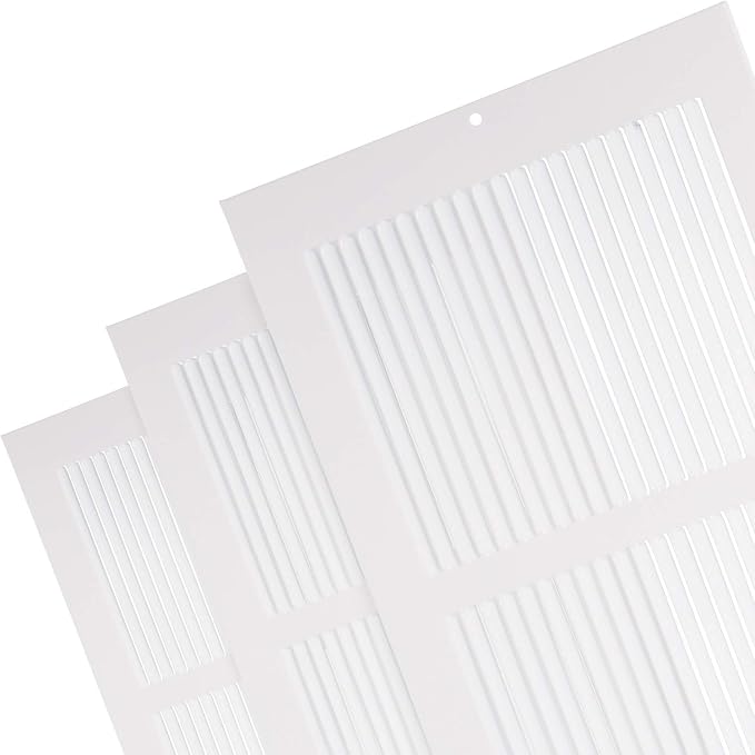 Imperial RG0053 Louvered Steel Painted Baseboard Return Air Grille, 16 x 8-Inch - Image 2