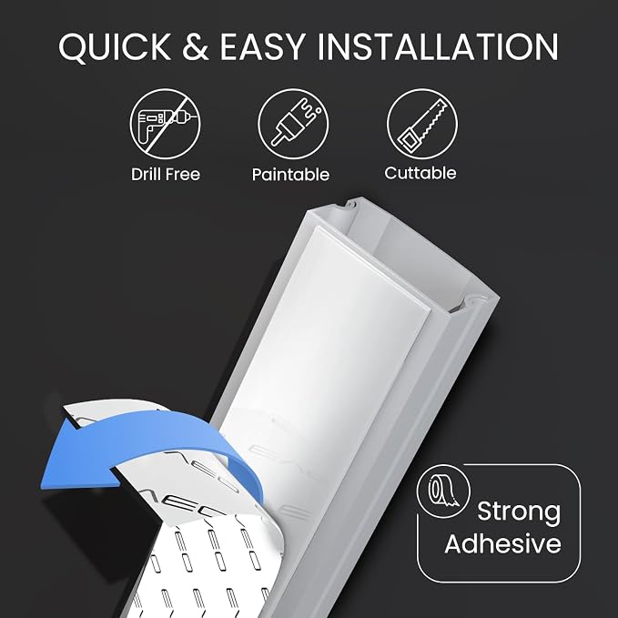 EVEO Cable Hider Wall 306” - Image 2