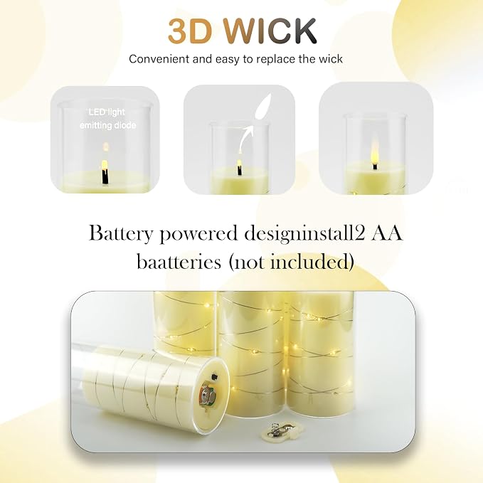 kakoya Flameless LED Candles - Image 2