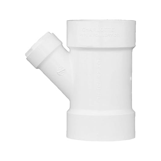 CHARLOTTE PIPE 4 x 4 x 1 1/2 DWV WYE REDUCING DWV - Image 5