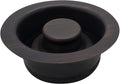 Westbrass A2089-12A 4-1/4" Kitchen Sink Waste Disposal Drain Flange and Stopper by Westbrass