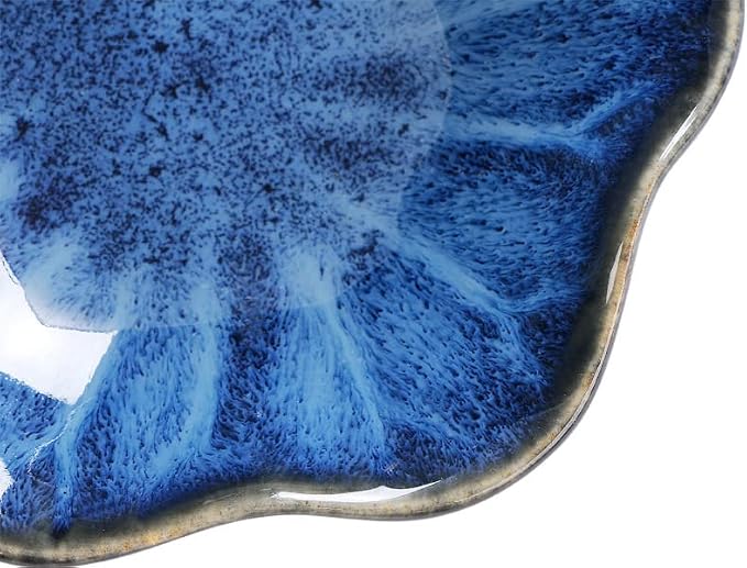JAMEND CLXP 2PCS Lotus Leaf Shape Ring Holder Dish, Small Key Bowl, Ceramic - Image 5