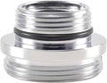 Faucet Aerator Adapter, M16.5 Male to 55/64" Male Adapter | Chrome Brass Faucet by XNTONG