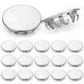 Hicarer 15 Pack Fit 7/8" Hole Metal Hole Plugs, Fit 1/2" Knockout, by Hicarer