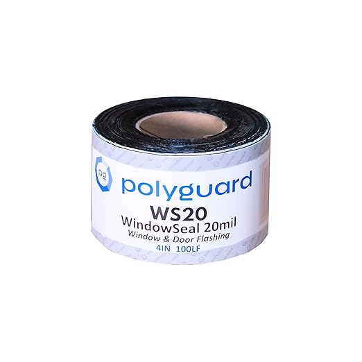 POLYGUARD WindowSeal Window and Door Flashing Tape, 4 in x 100 ft Roll by POLYGUARD
