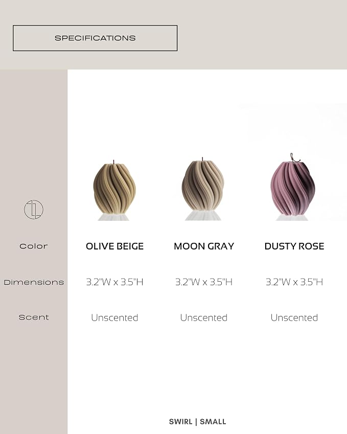 LAWA Swirl Candle - Image 4