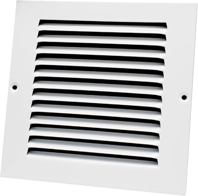Fits 6x6 Duct Opening | Steel Return Air Grille, Air Return Vent Cover by Hathoro