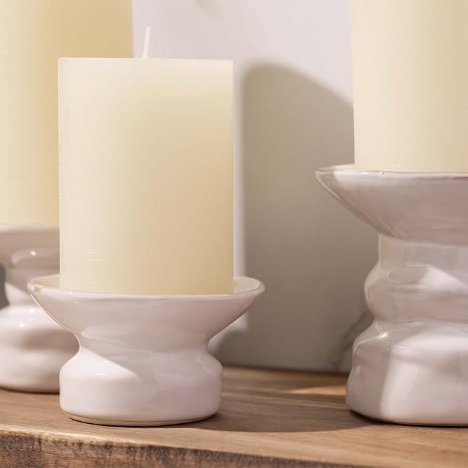 BASK Mottled Pillar Candles - Image 5