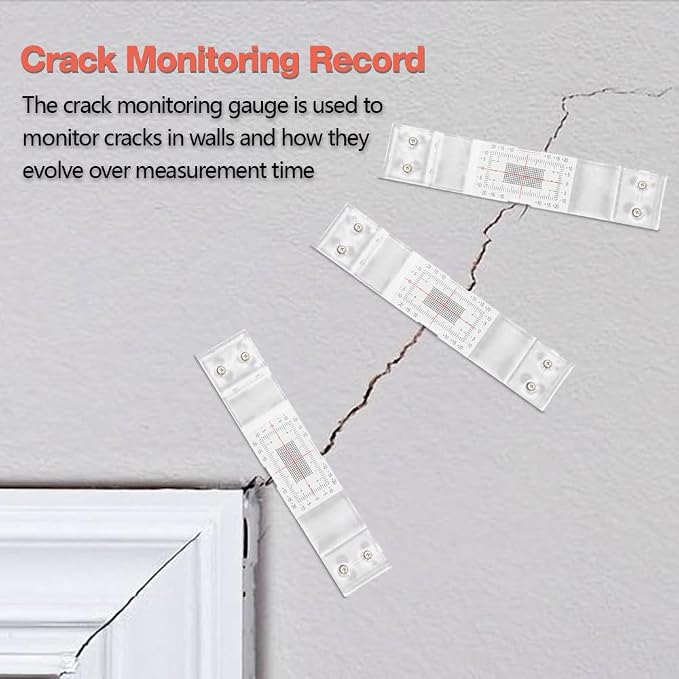 Standard Tell-Tale Crack Monitor Precision Crack Monitoring Gauge | structural - Image 6