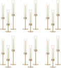 NUPTIO Hurricane Glass Candles Holder, Modern Candlestick Decor by Nuptio
