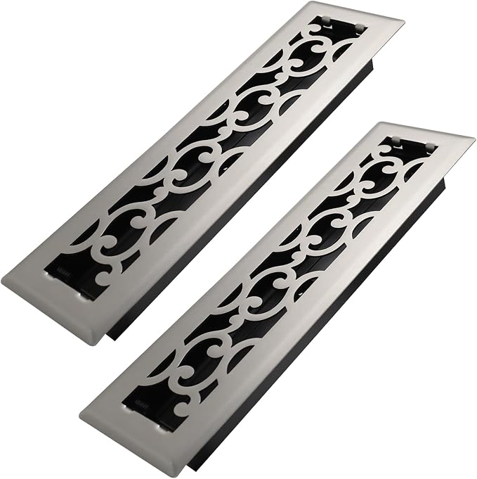 Howeall 2x12 Inches 2 Pack Heavy Duty Walkable Floor Register by Howeall