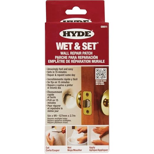 Hyde Tools 09911 5-Inch by 9-Foot Wet and Set Contractor's Roll Wall and - Image 2