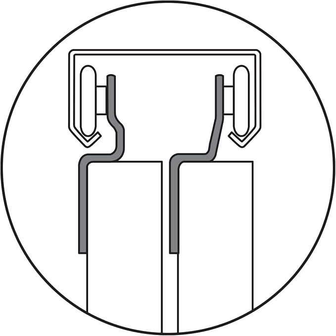 Prime-Line N 7533 Sliding Closet Door Roller Kit, 3/4 In. Wheel Diameter - Image 3