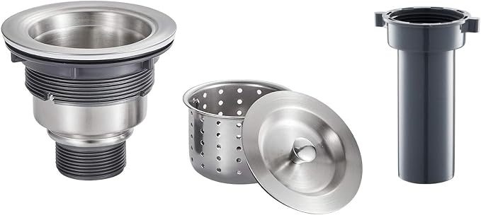 3-1/2-inch Kitchen Sink Drain by OUGOO