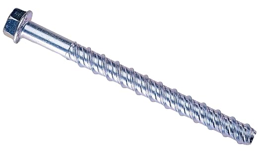 CONFAST® LDC385 3/8" x 5" Zinc Plated Large Diameter Concrete Screw by CONFAST