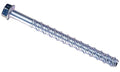 CONFAST® LDC385 3/8" x 5" Zinc Plated Large Diameter Concrete Screw by CONFAST