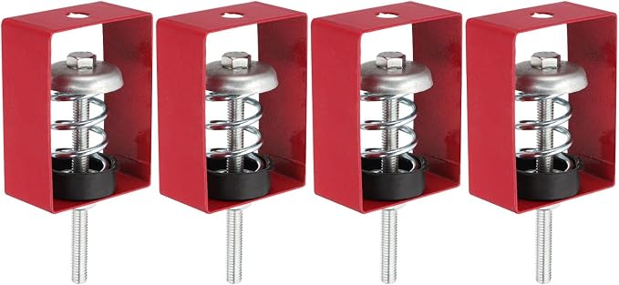PATIKIL Ceiling Spring Vibration Isolator Hangers, 4 Pack 44lbs Mechanical by PATIKIL