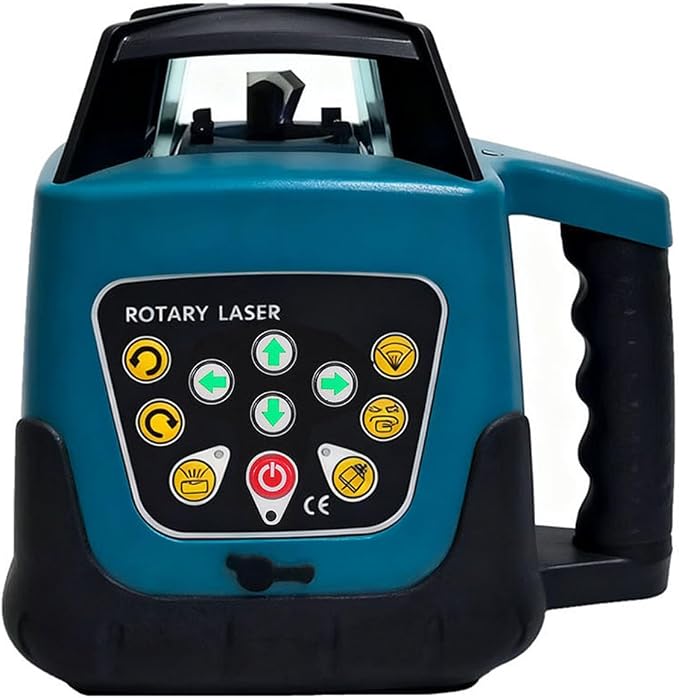 360° Auto Self-Leveling Green Beam Rotary Laser Level Kit 500m Range - Image 5