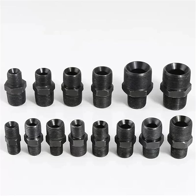 Oil Tubing Joints Carbon Steel Inch Taper Thread BSP 1/8" 1/4" 3/8" 1/2" to - Image 7