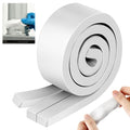 1 Pack Moldable Silicone Putty White Pre-Cut Strips | 1.5 ft x 1 in Non by ElectricWise