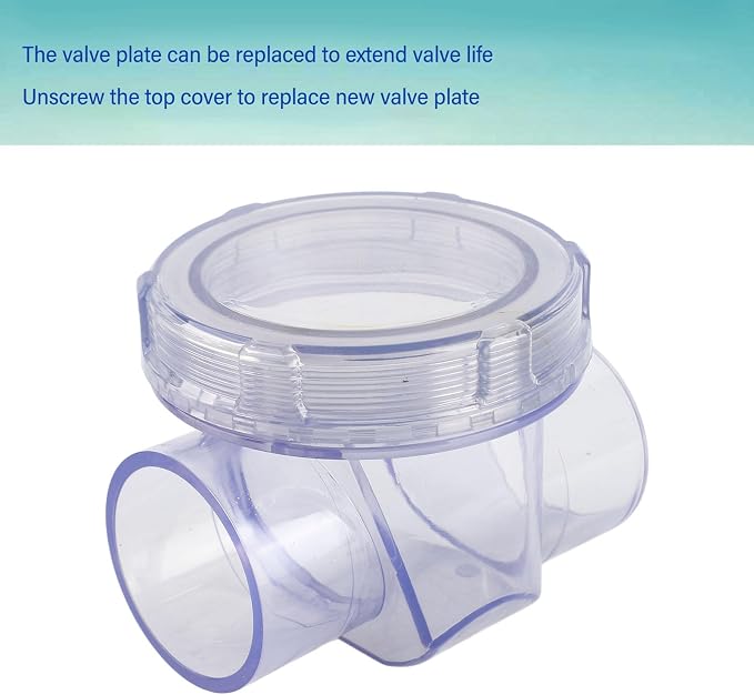 Zunate PVC Inline Check ValveNon Return Valve - Image 5