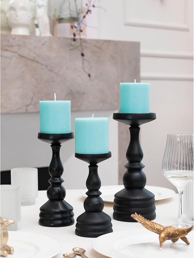 3x3 Pillar Candles Set of 3 - Image 4