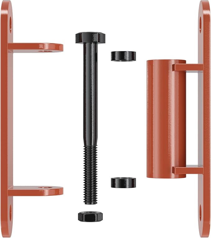 Heavy Duty Gate Hinger 7” Silent Bearing Gate Hinges Red | Gate Hinger - Image 3