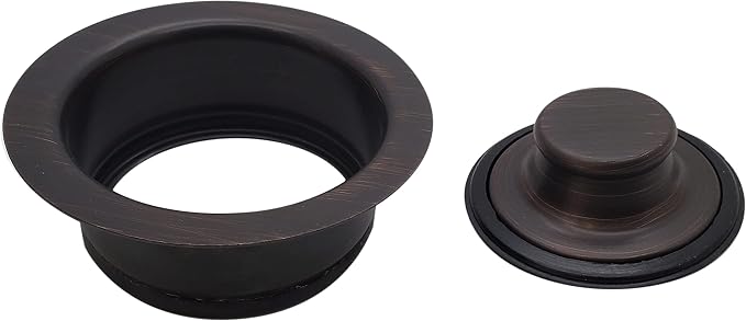 Westbrass A2089-12A 4-1/4" Kitchen Sink Waste Disposal Drain Flange and Stopper - Image 3