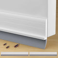 4Pc Total 144"Hard Door Draft Stopper, Door Sweep by Unknown