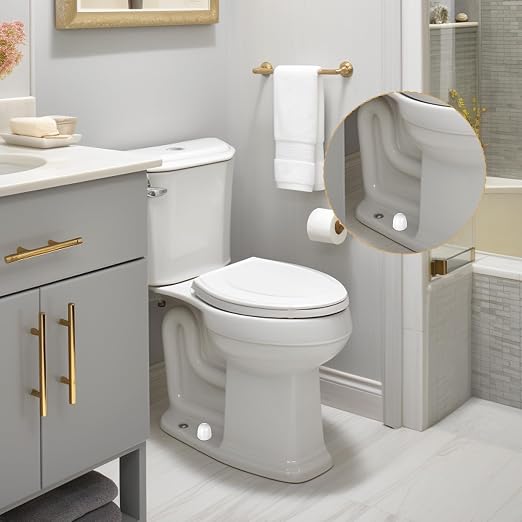 2 PCS Toilet Floor Bolts and Caps Closet, Universal Toilet Bowl to Floors Bolt - Image 7