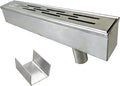 304 Stainless Steel Trench Drain Kit, Narrow Channel Drain by SUIGDRR