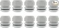 2 Inch NPT Strain Relief Nylon Cord Grip, SAFYY 10 PCS Waterproof Cable Glands by SAFYY