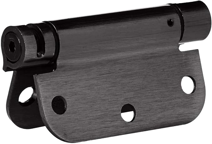 Amazon Basics Self-Closing Door Hinge, 3.5 Inch x 3.5 Inch, Oil-Rubbed Bronze - Image 2