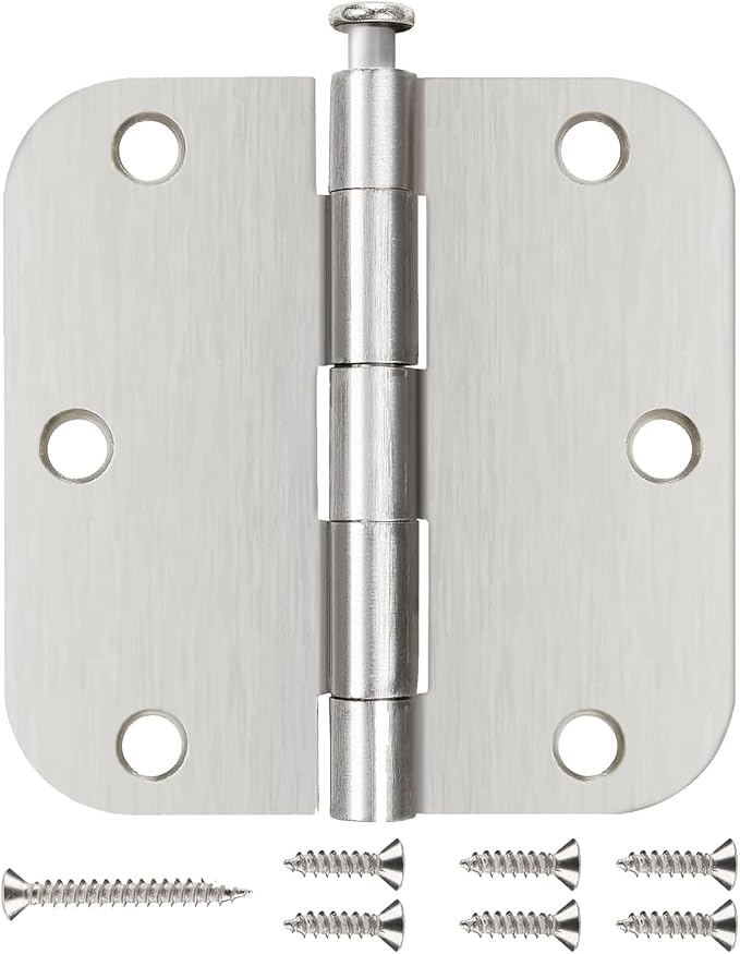 108 Pack Door Hinges Brushed Nickel 3.5 Inch - Image 7