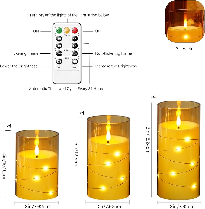 kakoya Flameless LED Candles - Image 5