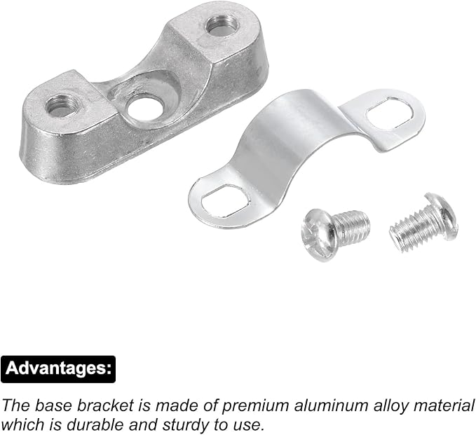UXCELL 10-Pack Pipe Support Brackets - Image 6