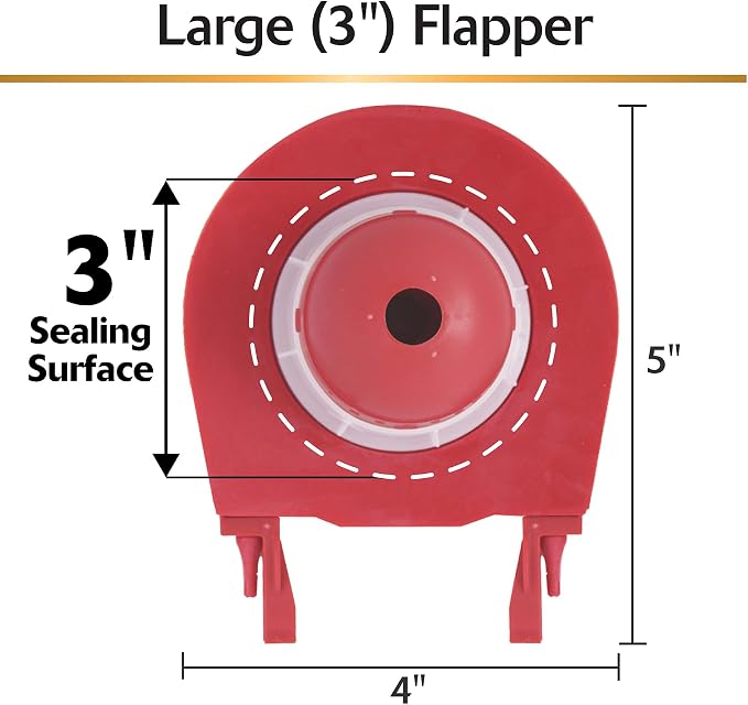 Korky Large 3-Inch Toilet Flush Valve Kit – Fits Many Brands, NOT Kohler - Image 4