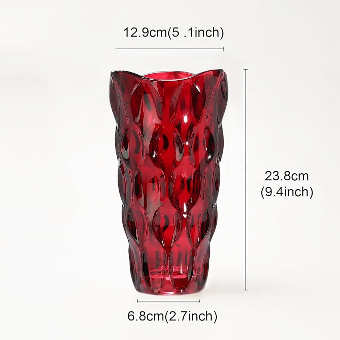 CEMABT 9.5inch 3.4 lb Glass Vases - Image 5