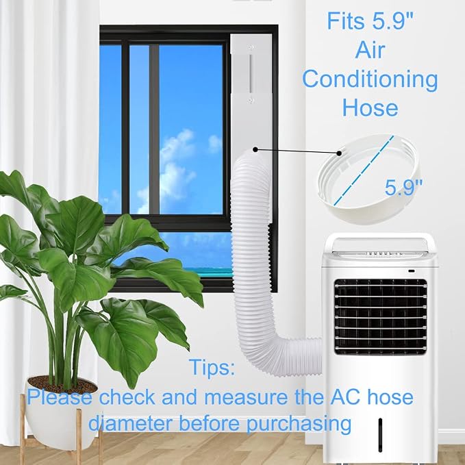 Portable Air Conditioner Window Kit, 2024 New Upgrade Portable AC Kit - Image 5